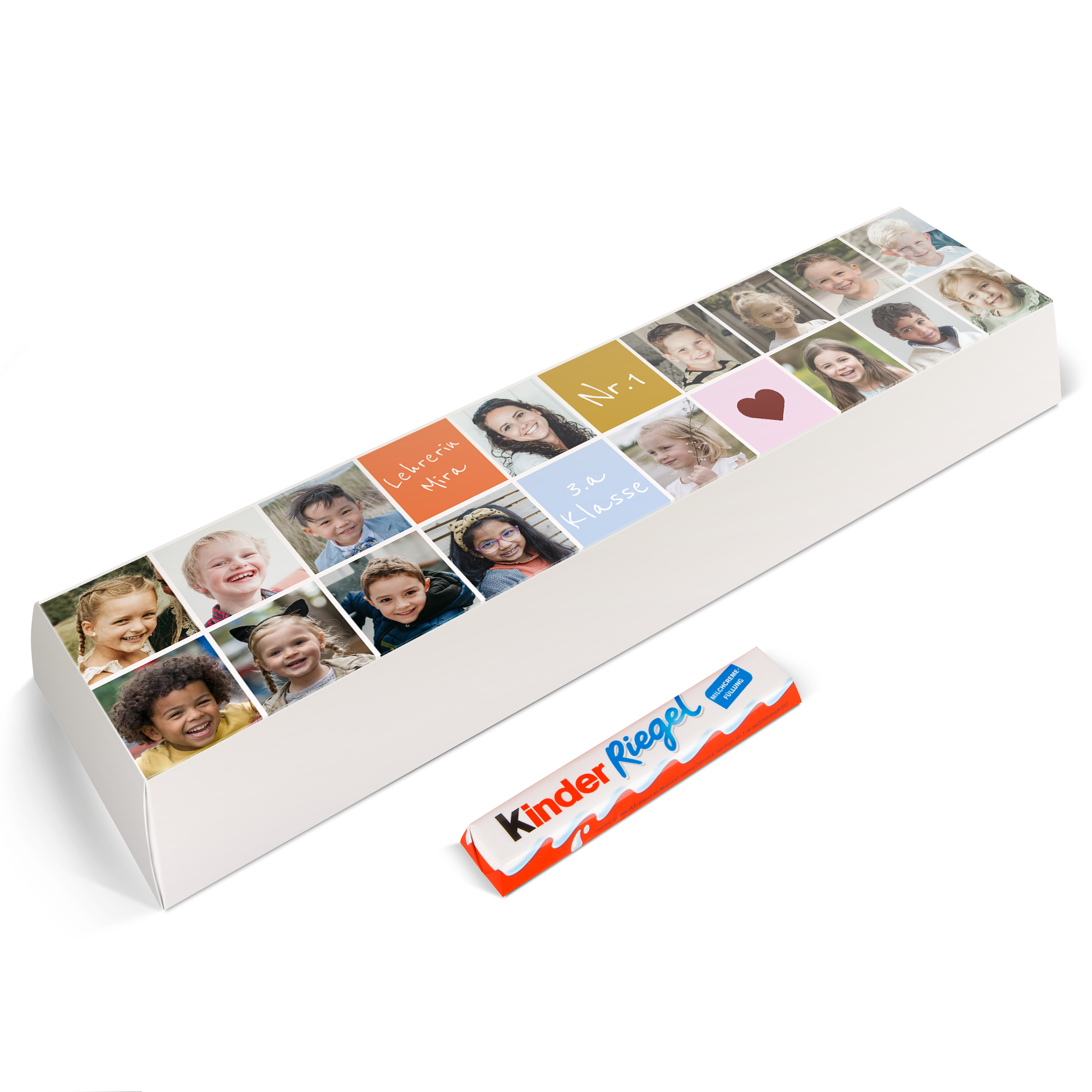 Personalisierte XXL-kinder Riegel