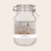 Frasco de vidro com tampa - personalizado Frasco de vidro com tampa - personalizado