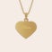 Collana con cuore inciso Collana con cuore inciso