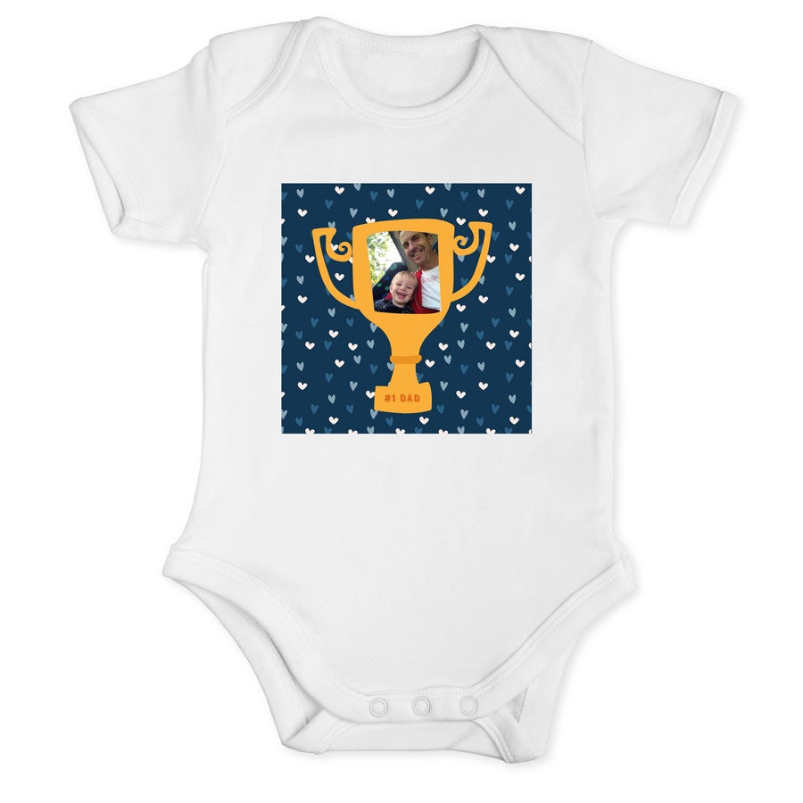 Baby Body bedrucken erster Vatertag