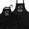 Tablier mère fille/fils - Noir