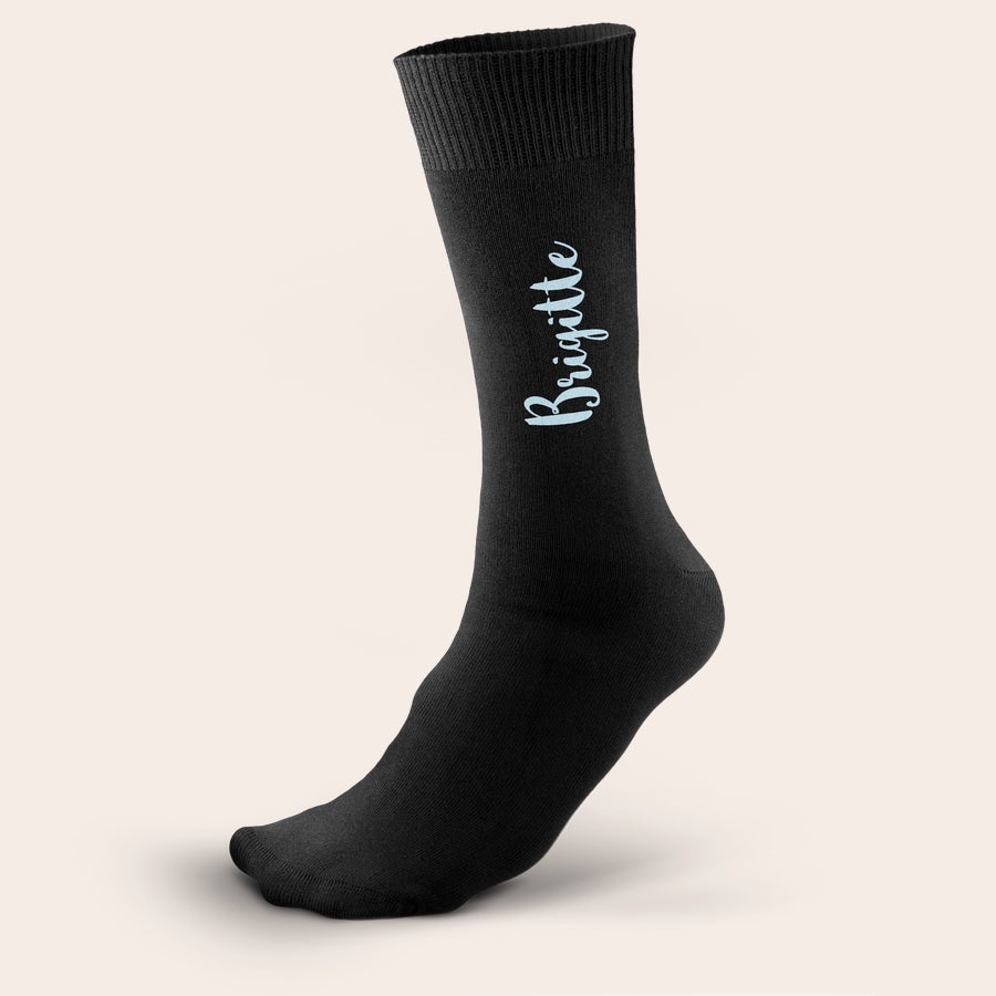 Chaussettes personnalisées prénom Chaussettes personnalisées prénom