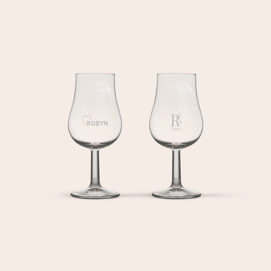 Personalised port glass Personalised port glass
