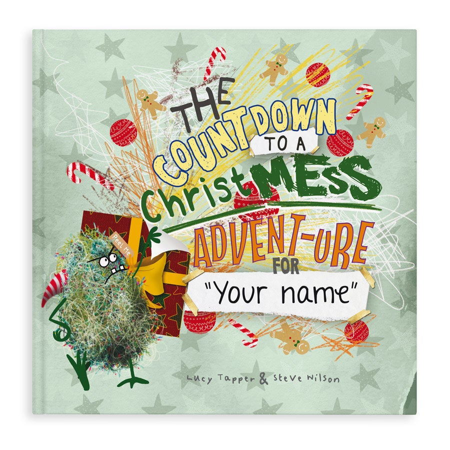 Book with name - ChristMESS activity book - Softcover