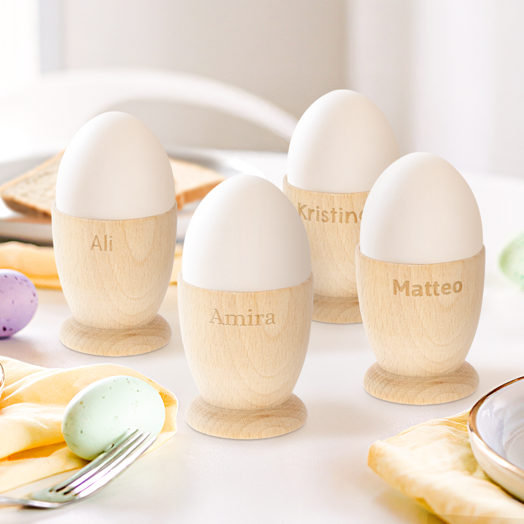 Eierbecher personalisiert