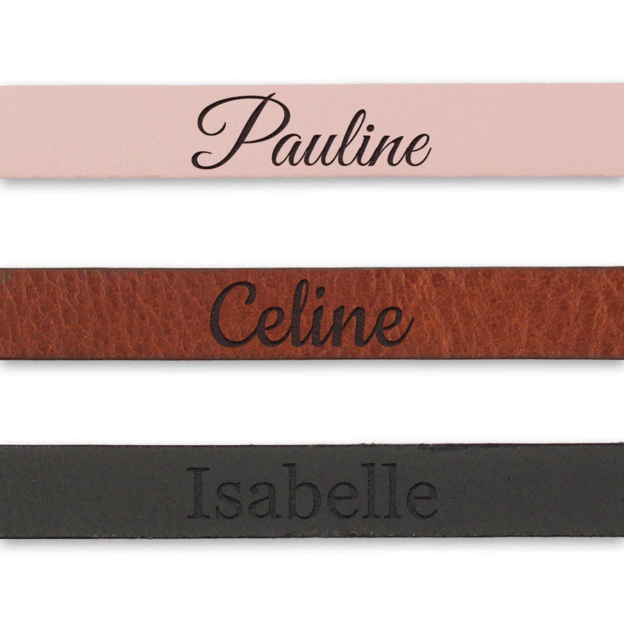 Bracelet en cuir - femme