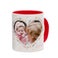 Mok met foto - Rood