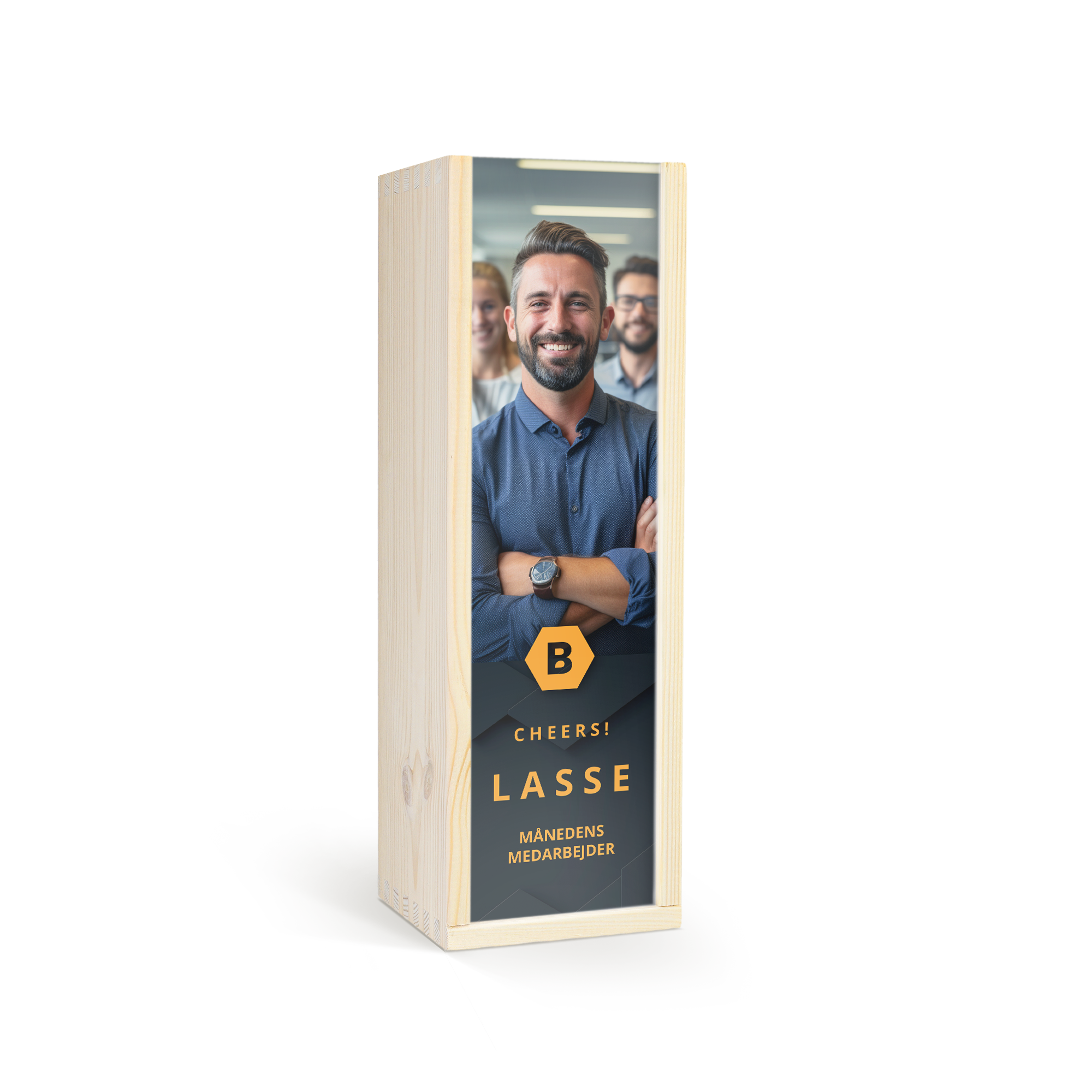 Rom i personlig trækasse - Bacardi