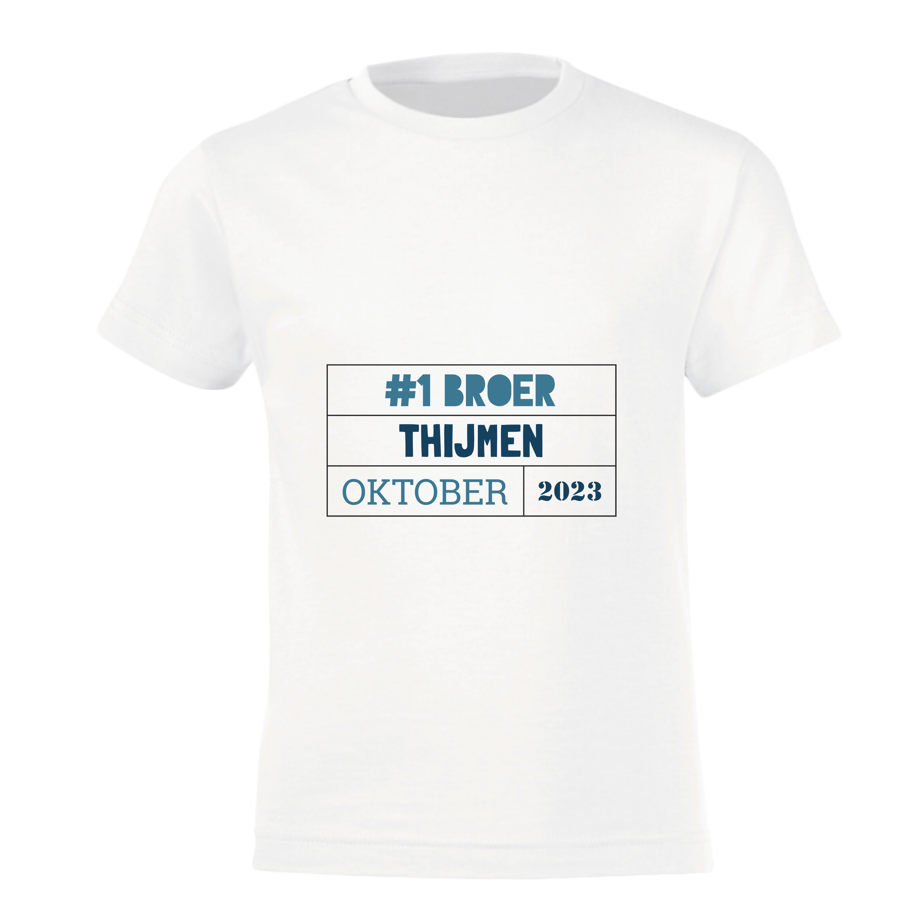 T-shirt - Grote broer / zus bedrukken