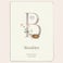 Personalised Milestone® baby poster - Letter Personalised Milestone® baby poster - Letter