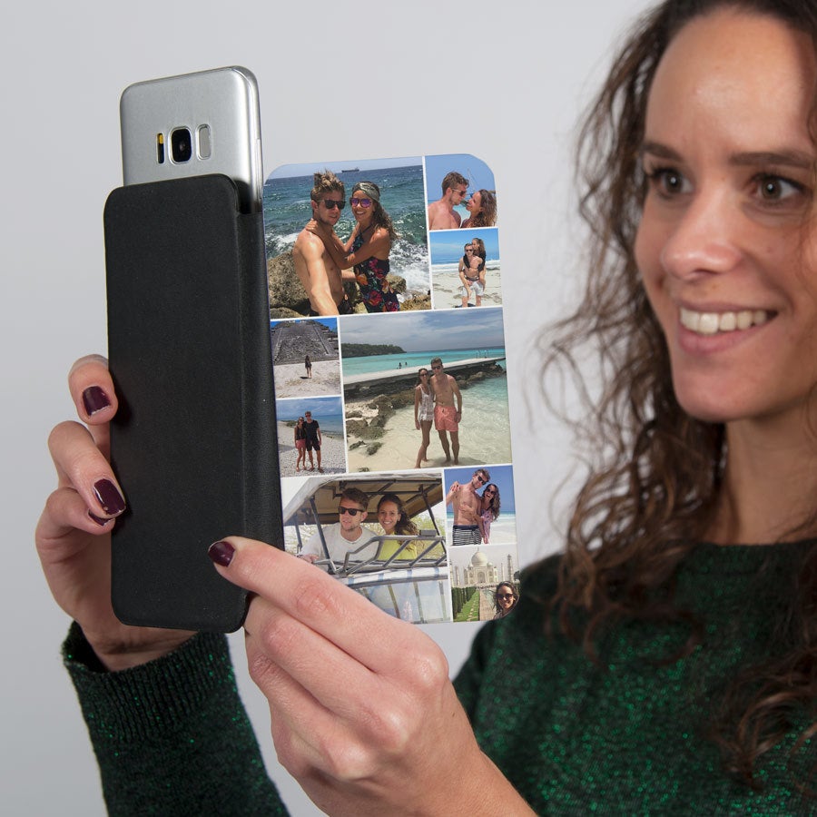 Flip pouzdro na telefon s fotografií - L