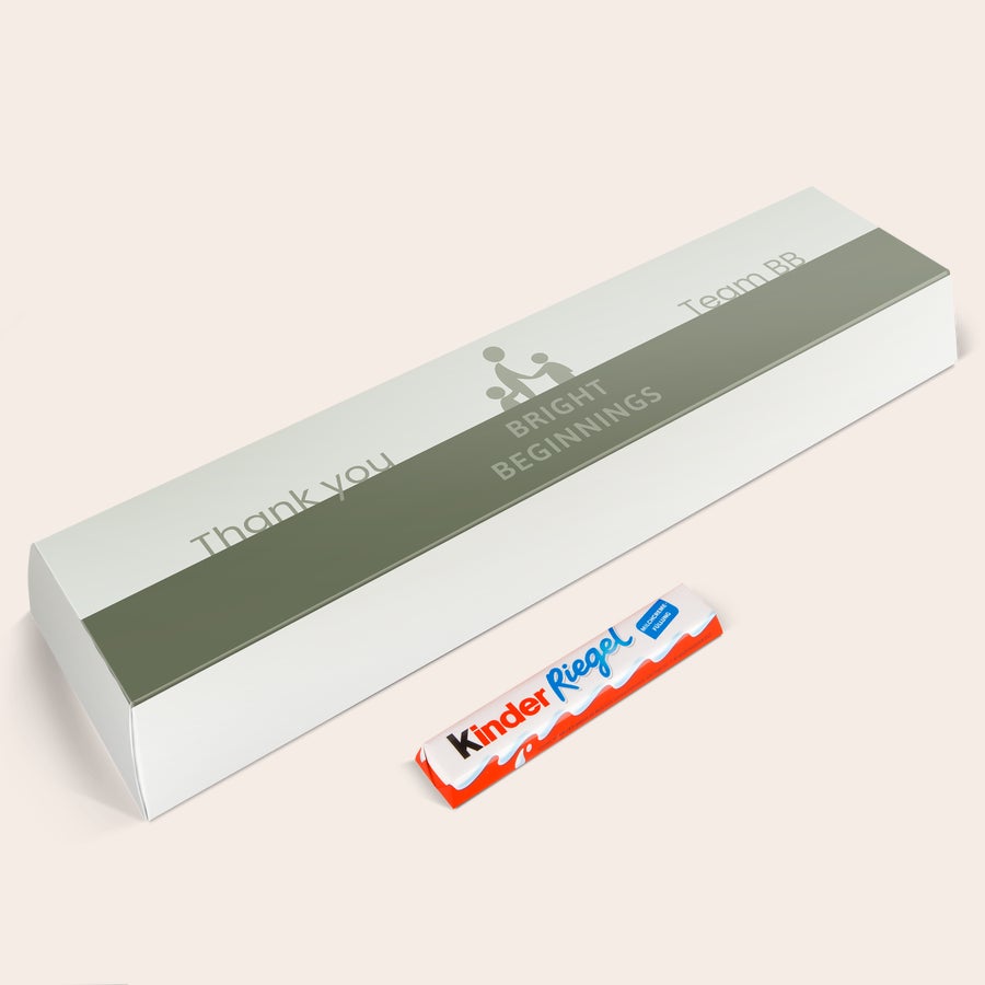 Mega kinder reep met naam Mega kinder reep met naam