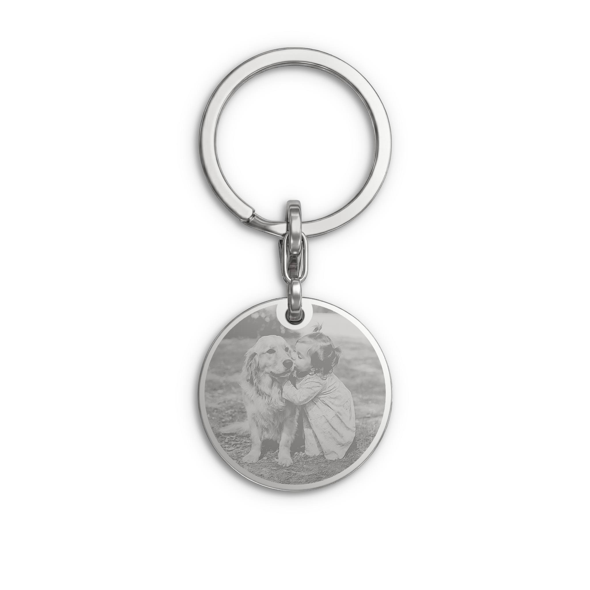 Engraved keyring