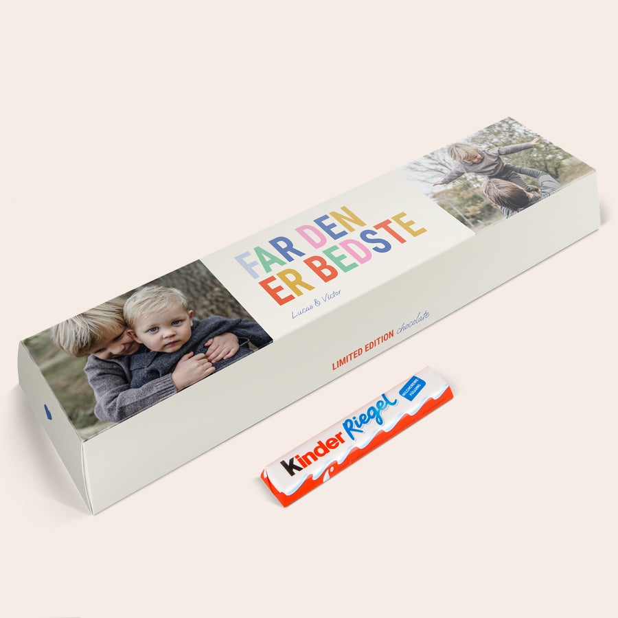 Personlig XXL kinder-bar Personlig XXL kinder-bar