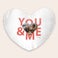 Personalised cushion - Heart Personalised cushion - Heart