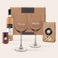 Coffret cadeau apero personnalisé avec vin et en-cas Coffret cadeau apero personnalisé avec vin et en-cas