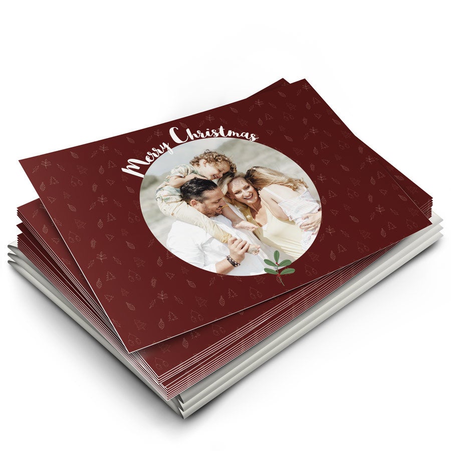 Personalised Christmas cards with photo Personalised Christmas cards with photo