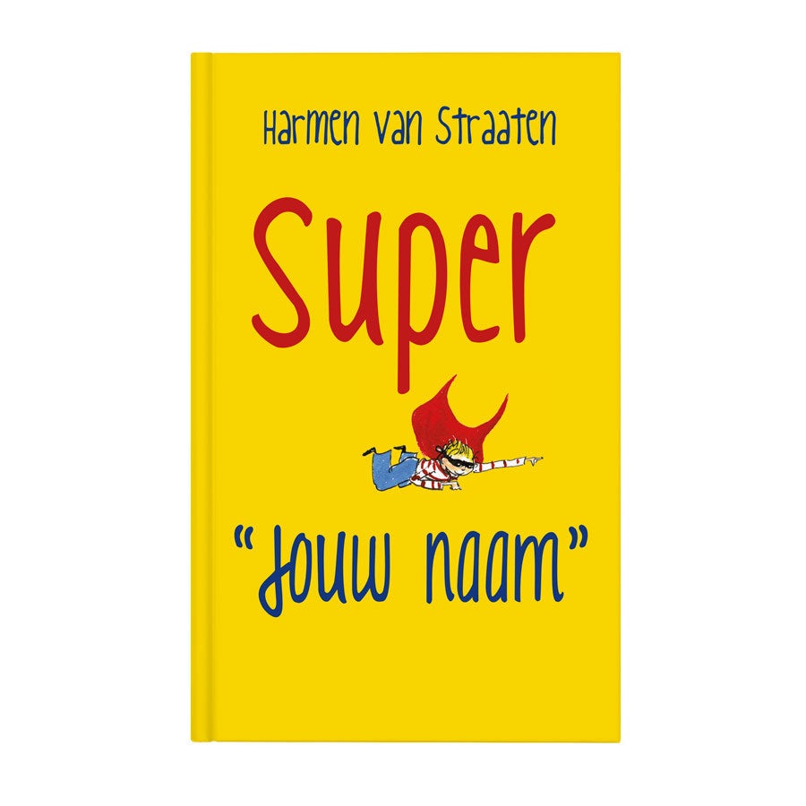 Boek met naam - Super Jan - Hardcover