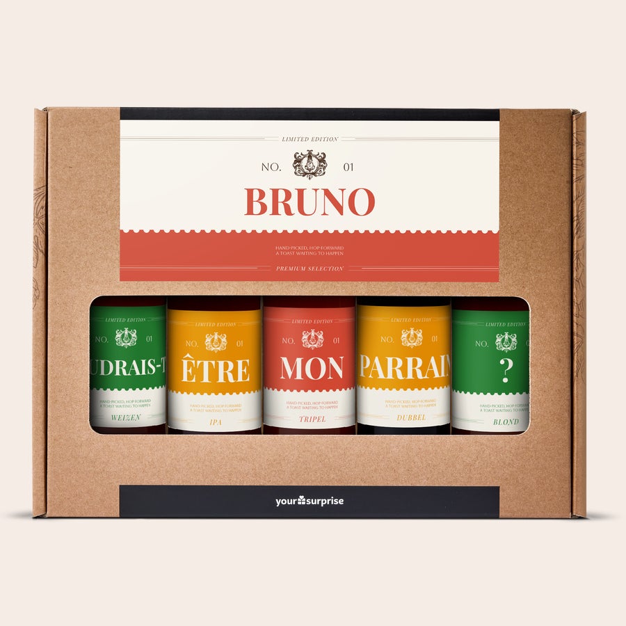 Coffret bières étiquettes personnalisées Coffret bières étiquettes personnalisées