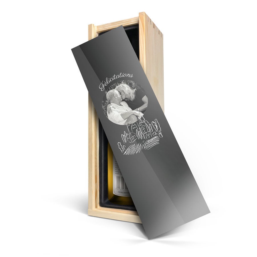 Coffret vin personnalisé - Mainzer Domherr Spätlese Peter Meyer Coffret vin personnalisé - Mainzer Domherr Spätlese Peter Meyer