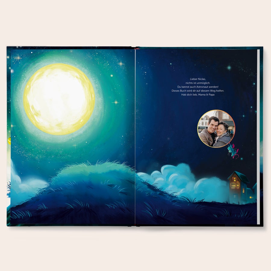 Kinderbuch  Wie man Astronaut wird personalisieren Kinderbuch  Wie man Astronaut wird personalisieren