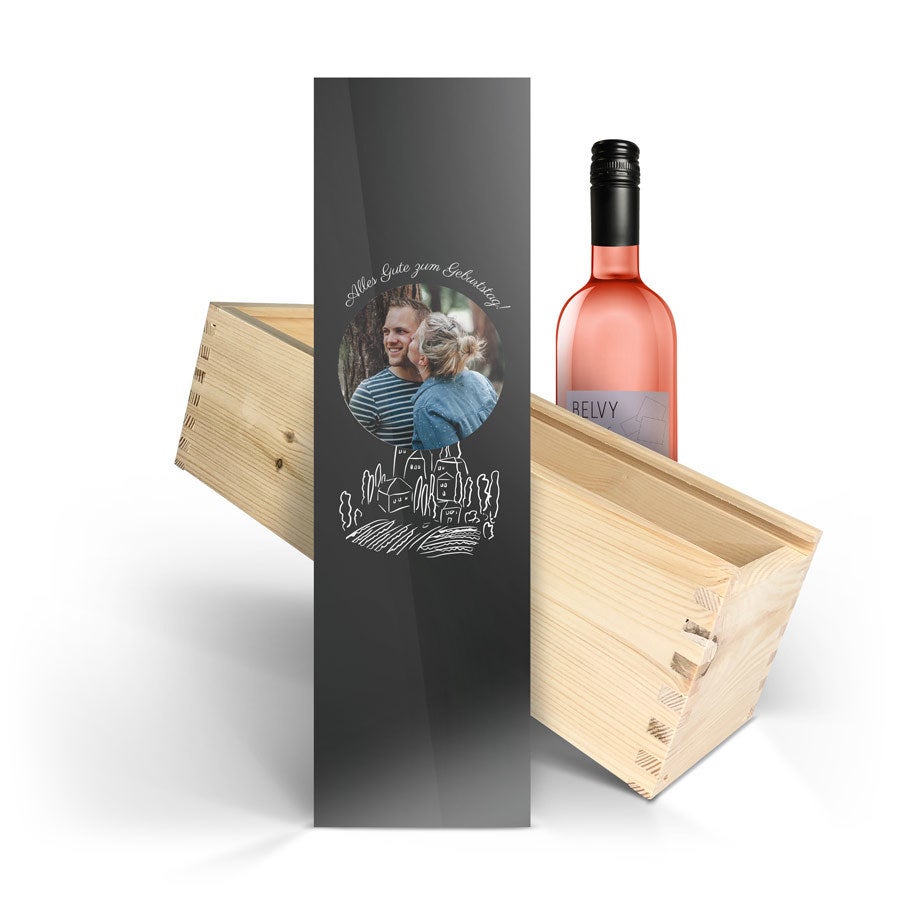 Personalisierter Wein - Belvy Rose Personalisierter Wein - Belvy Rose