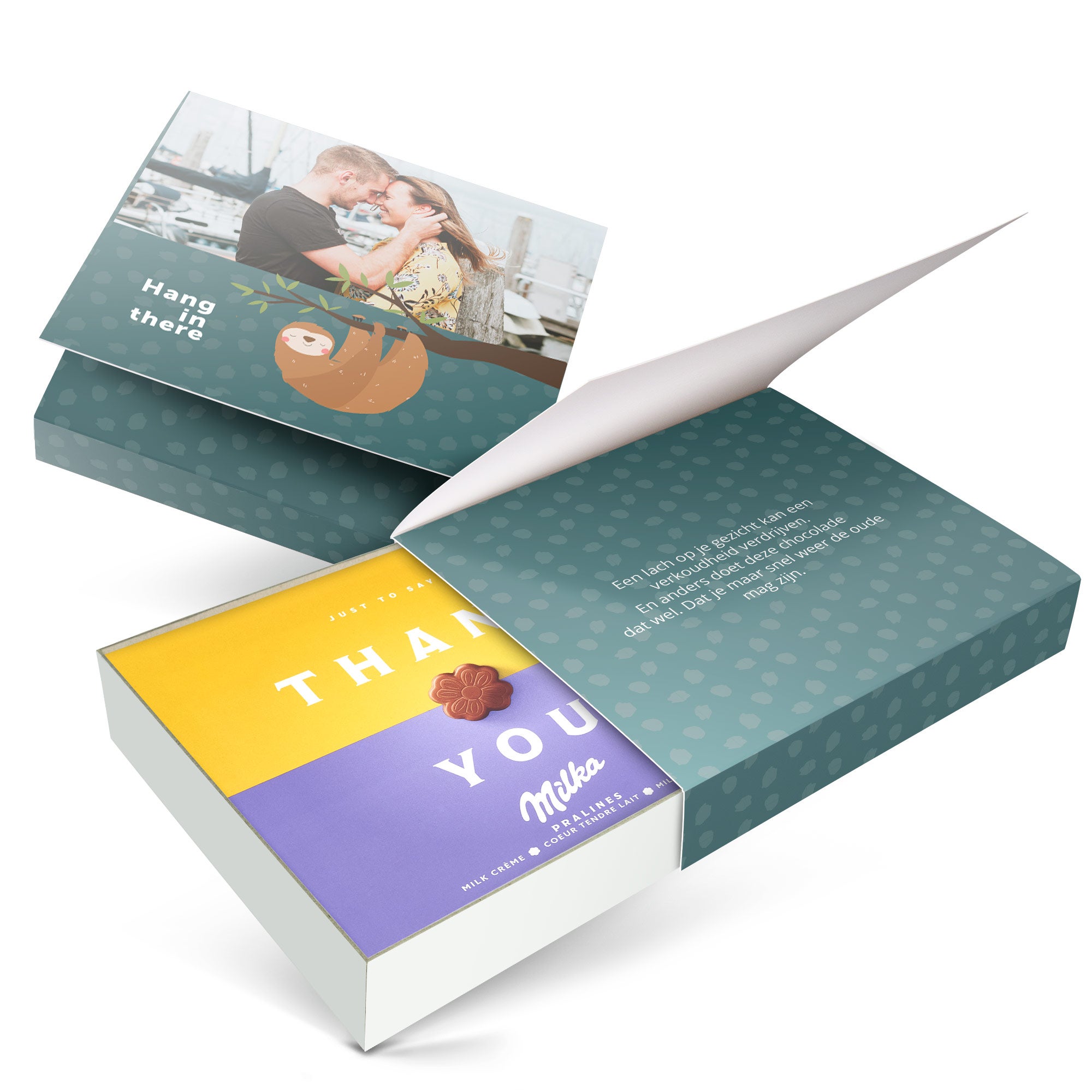 Milka giftbox bedrukken - Algemeen - 220 gram Milka giftbox bedrukken - Algemeen - 220 gram