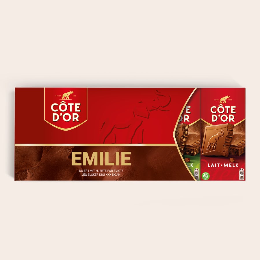 Personlig Mega Côte d'or med navn og billede Personlig Mega Côte d'or med navn og billede