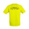 Męska koszulka sportowa - żółta - S