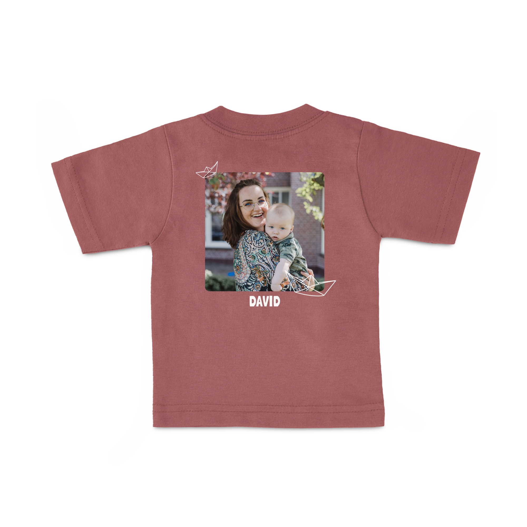 T-shirt feito sob encomenda do bebê