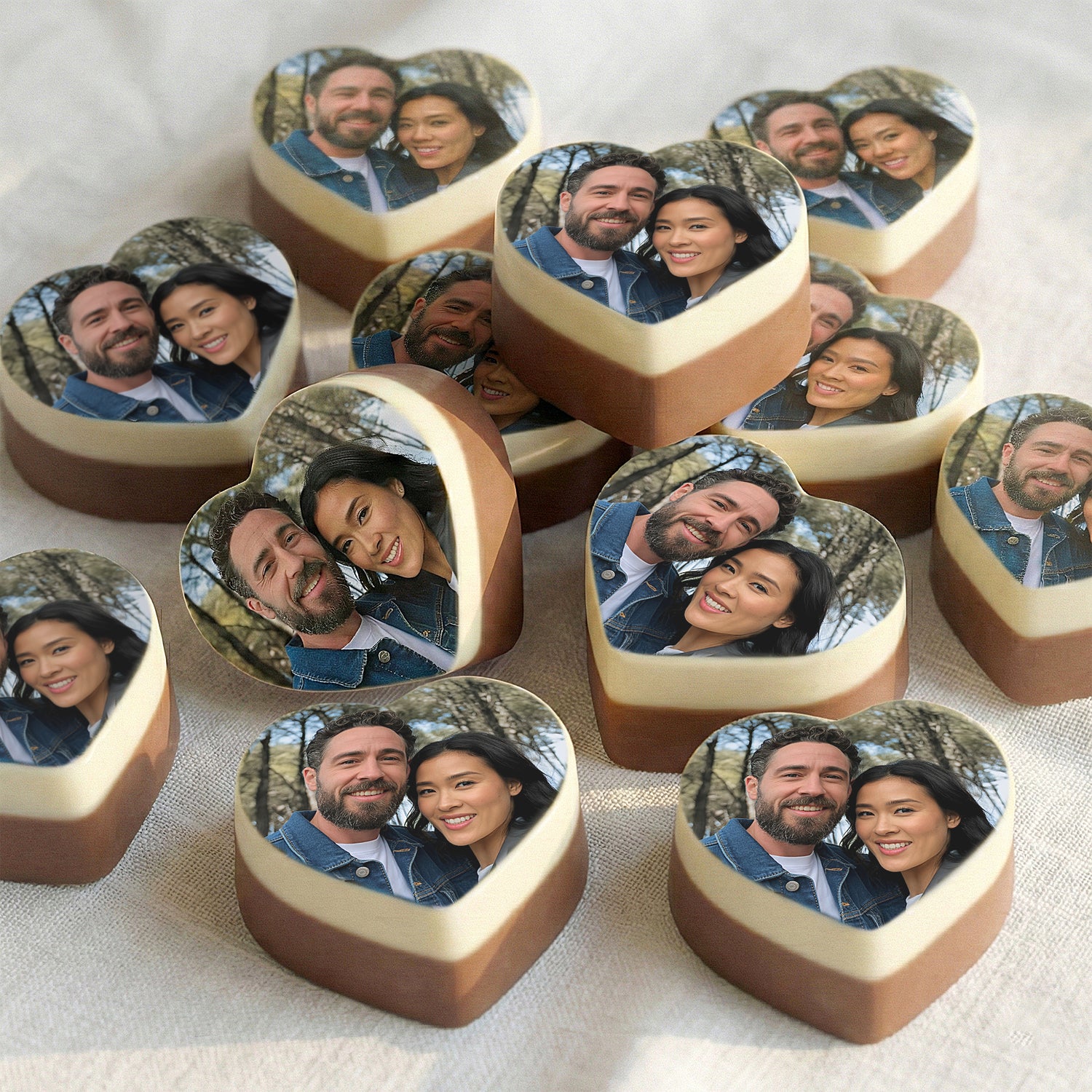 Czekoladki ze zdj�ciem - serduszka