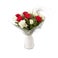 Rode en witte rozen