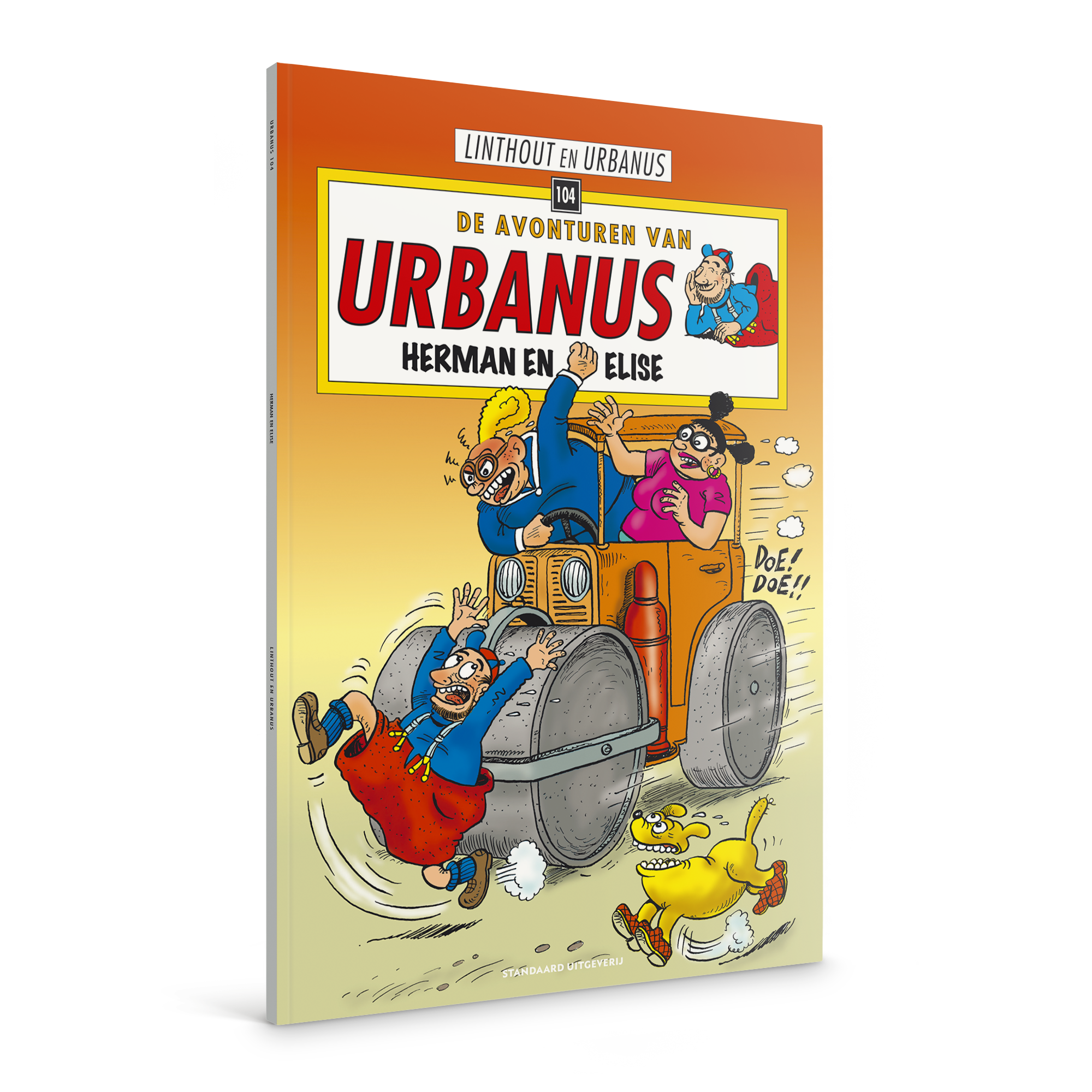 Boek "De avonturen van Urbanus" personaliseren