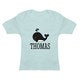 Baby T-shirt - Blauw - 0-6 maanden