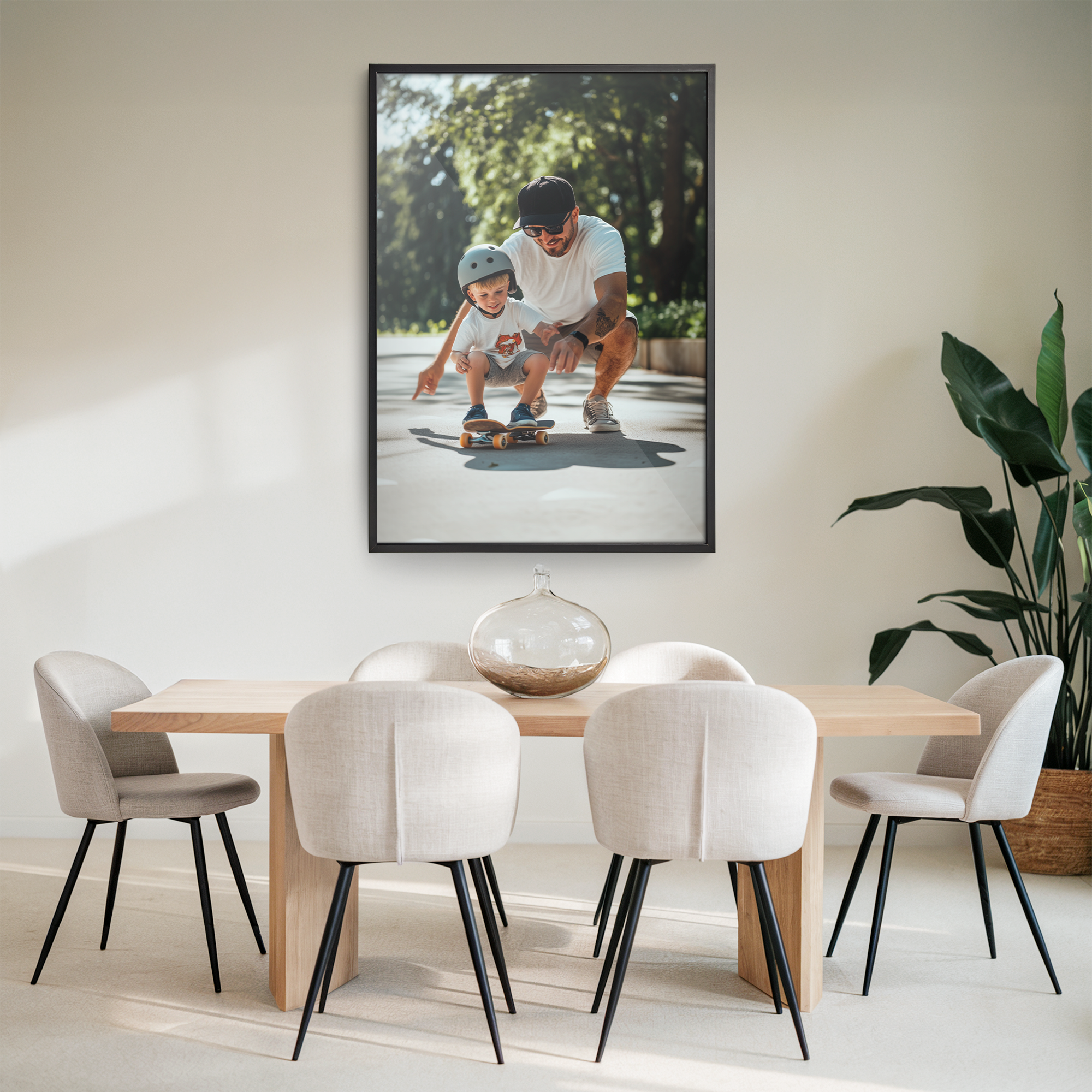 Fotodruck mit Rahmen