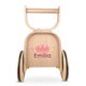 Wooden car push-along toy 3-in-1