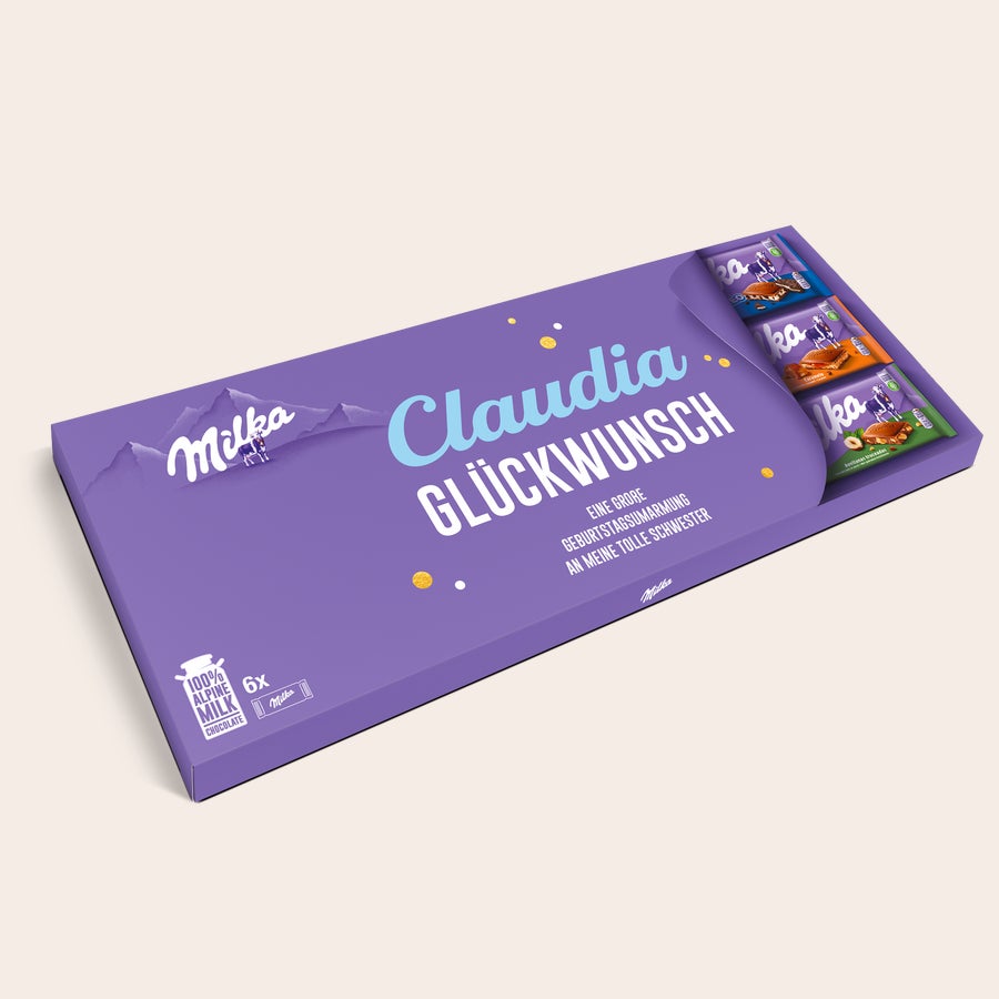 Riesen Milka Schokolade Personalisiert Riesen Milka Schokolade Personalisiert