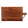 Wooden cheese board - Teak - Rectangle - Landscape (L)