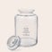 Personalised engraved airtight glass jar Personalised engraved airtight glass jar
