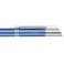 Viva Pens - Tess - penna a sfera incisa - Blu (mano destra)