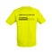 Maillot personnalisé - Homme - Jaune - S