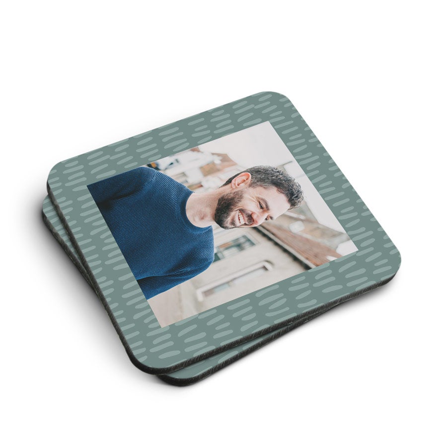 Spersonalizowane podk�adki kwadratowe - 2 szt.