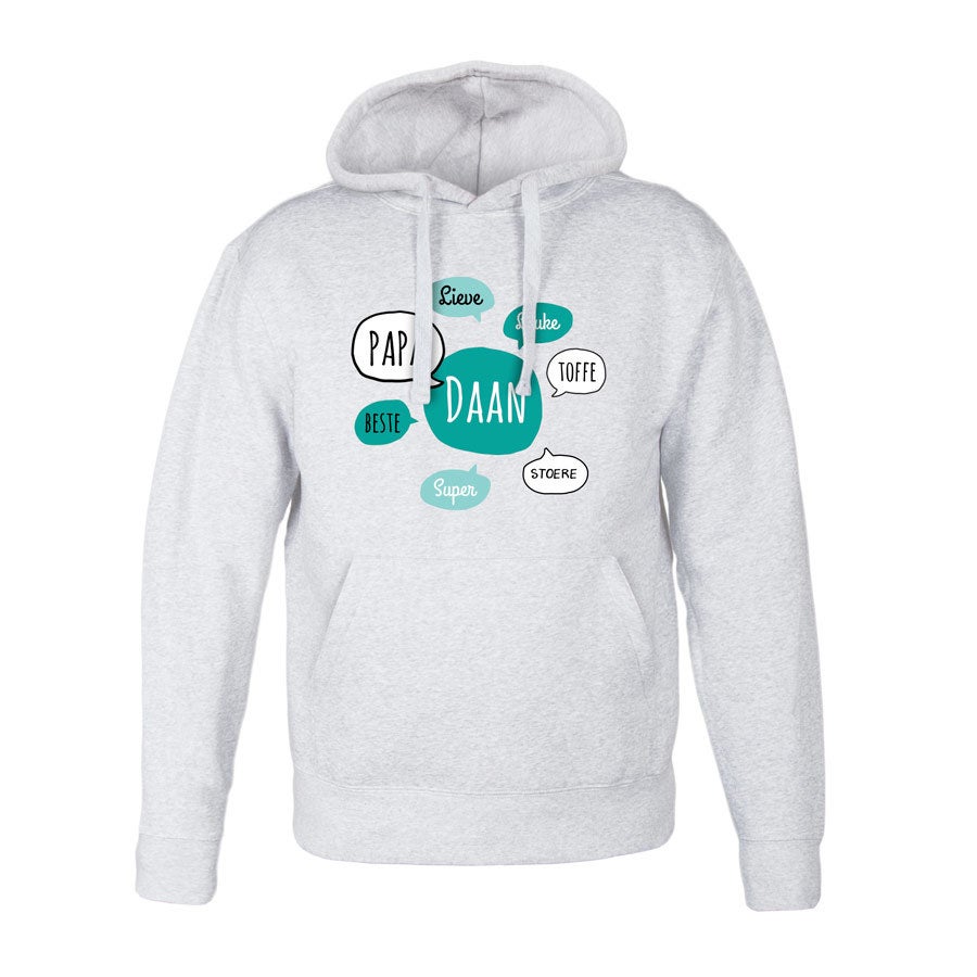 Hoodie heren bedrukken