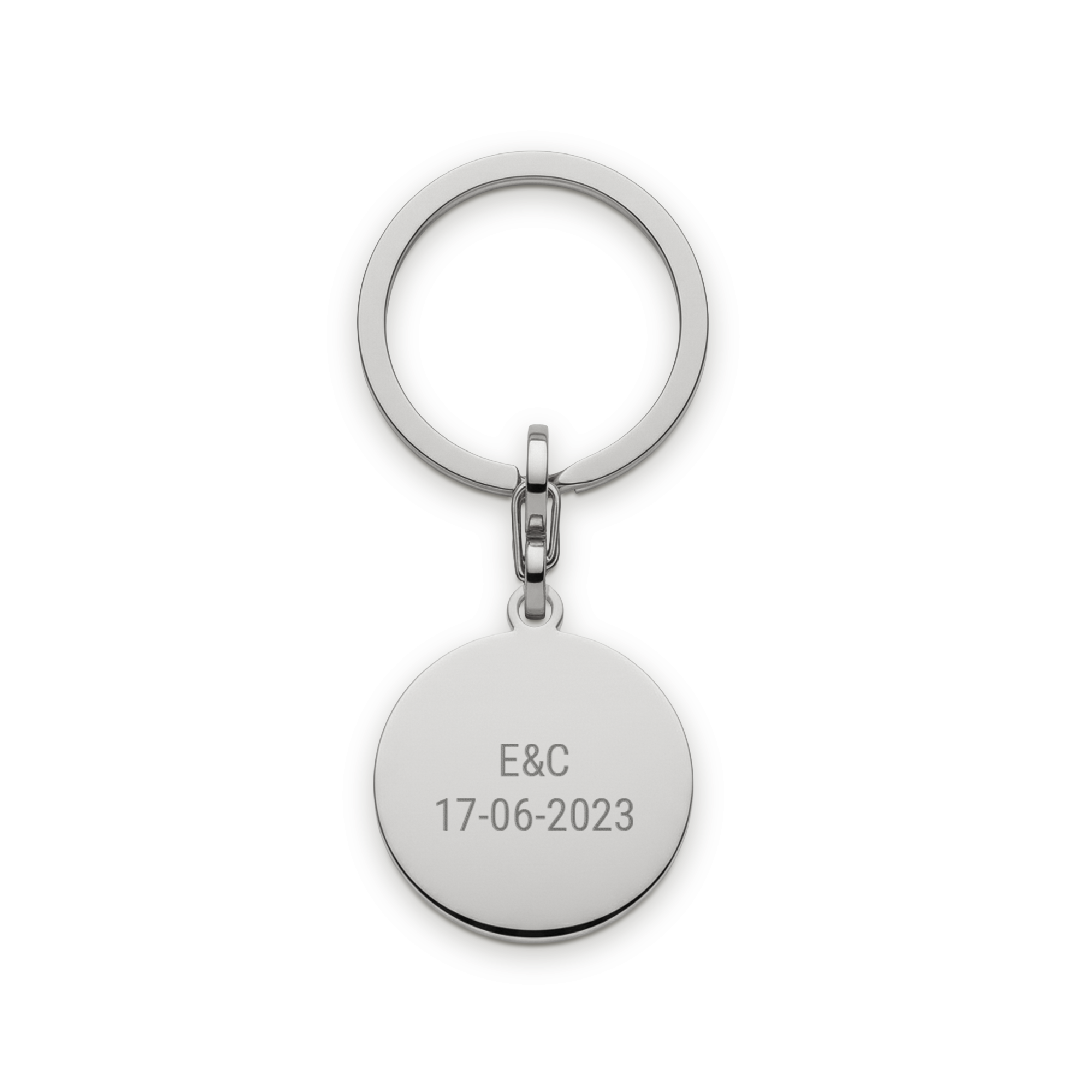 Engraved keyring