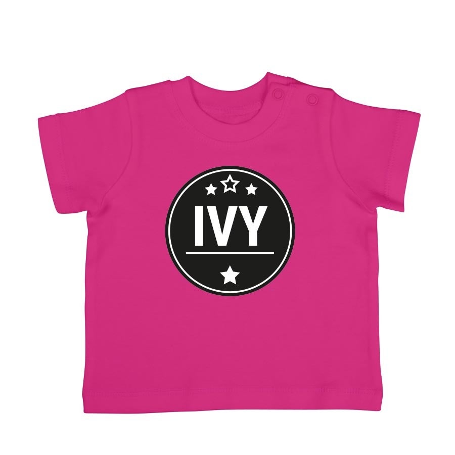 Personalised baby t shirt