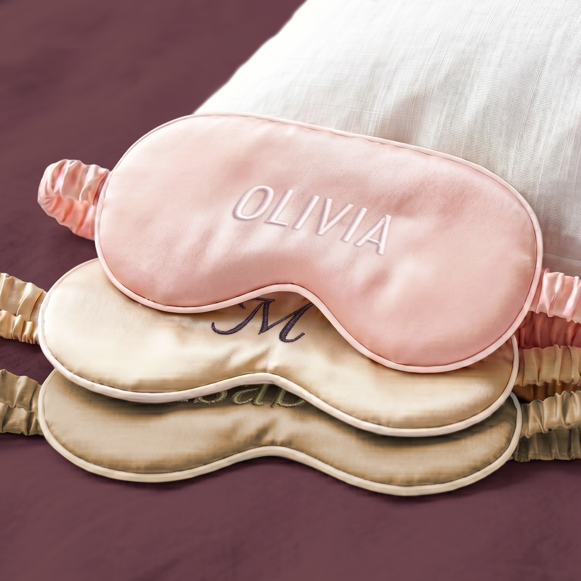 Slaapmasker personaliseren