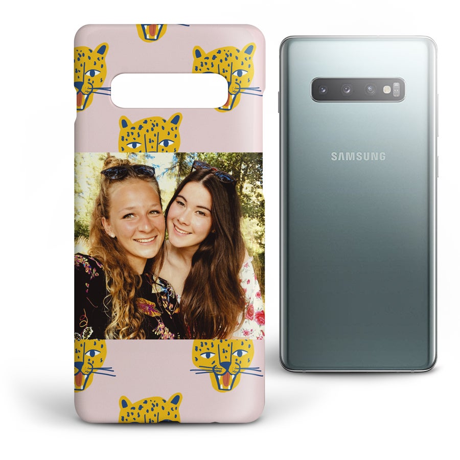 Tryckt mobilskal - Samsung Galaxy S10 Plus  (runt tryck)