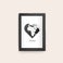 Personalised photo print with frame Personalised photo print with frame