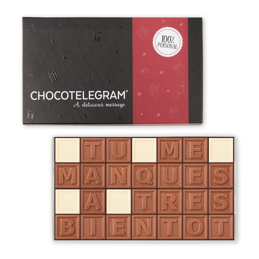 Messages en chocolat - Chocotelegram Messages en chocolat - Chocotelegram