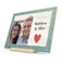 Gepersonaliseerde houten valentijnskaart - Horizontaal